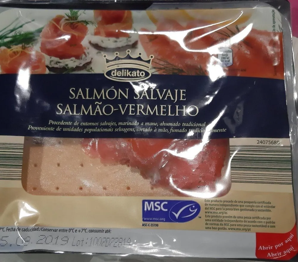 Salmón salvaje