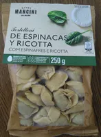 Totelloni de espinacas y ricotta