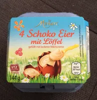 Oeufs fourés creme de lait aldi