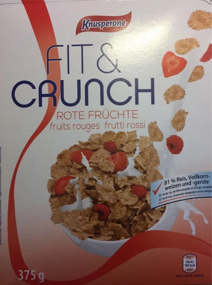 Fit & Crunch, Rote Früchte