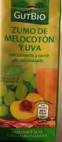 Zumo de melocoton y yva