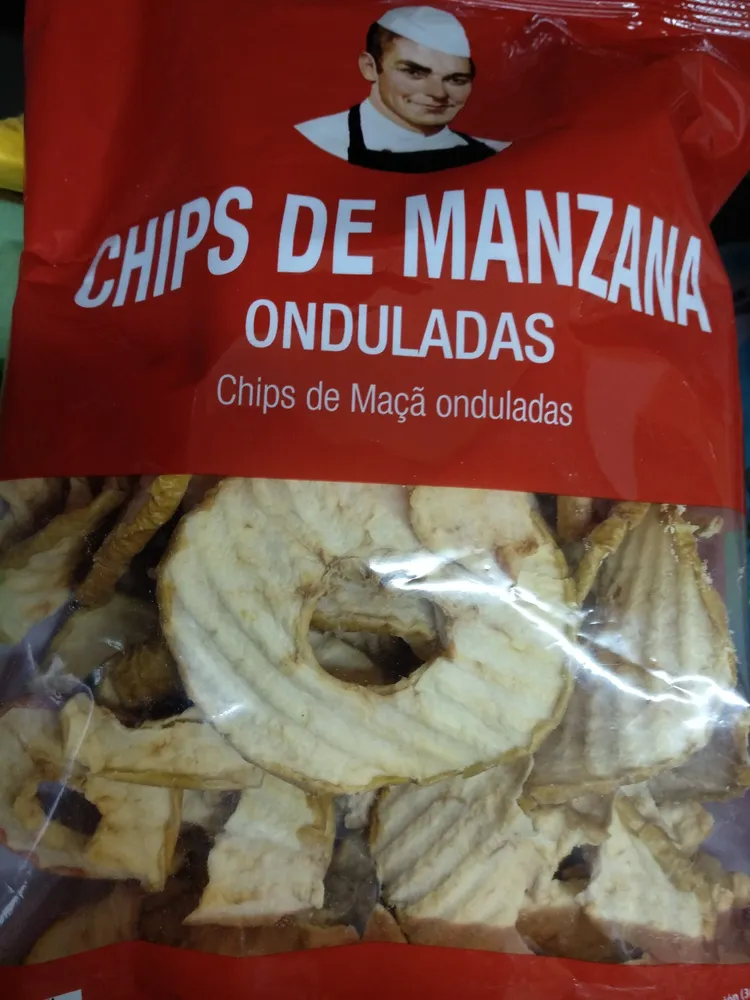 CHIPS DE MANZANA ONDULADAS