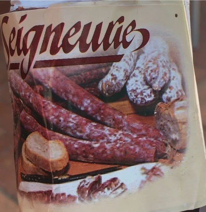 Saucisse sseche de foie