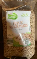 Pipas de girasol peladas