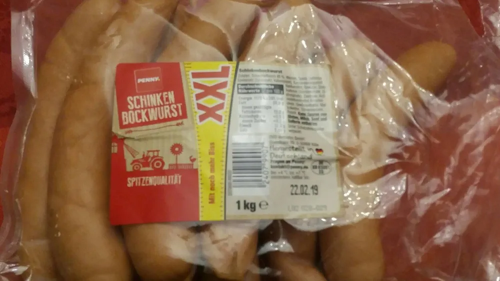 Schinkenbockwurst XXL