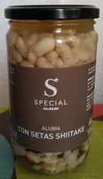 Alubias con setas shiitake