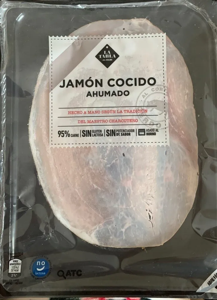 Jamon cocido ahumado