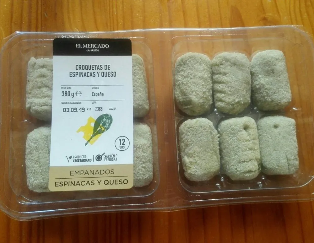 Croquetas de Espinacas y Queso