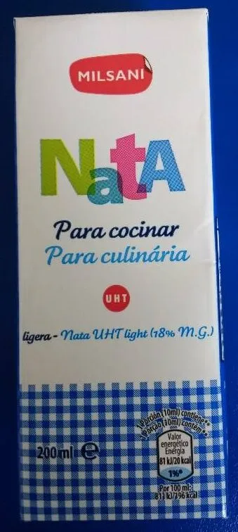 Nata para cocinar