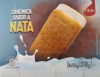 Sandwich sabor a nata