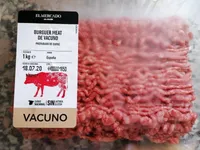 Burger Meat de vacuno