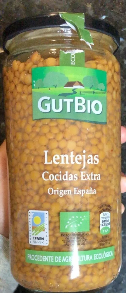 Lentejas cocidas