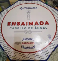 Ensaïmada de cabello de ángel