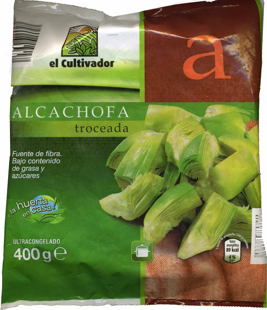 Alcachofas troceadas congeladas "El Cultivador"