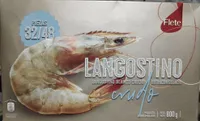 Langostino blanco crudo