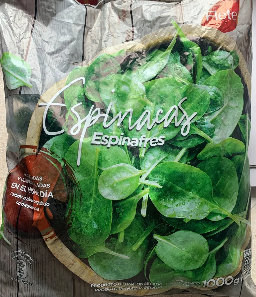Espinacas congeladas