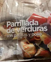 Parrilada de Verduras con patatas y pollo