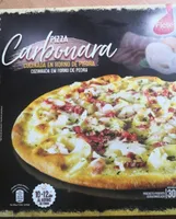 Pizza carbonara