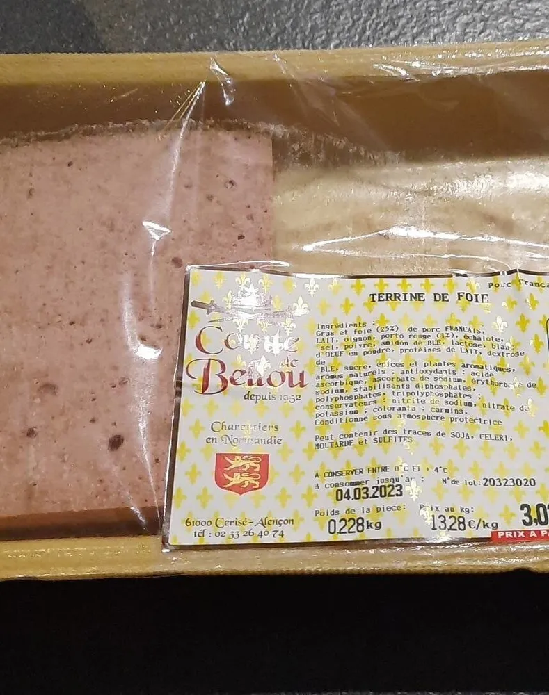 Terrine de foie