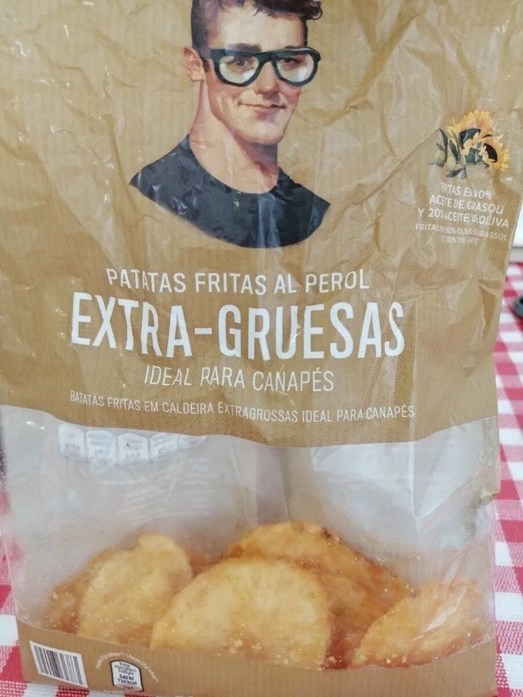 Patatas fritas al perol extra gruesas