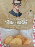 Patatas fritas al perol extra gruesas