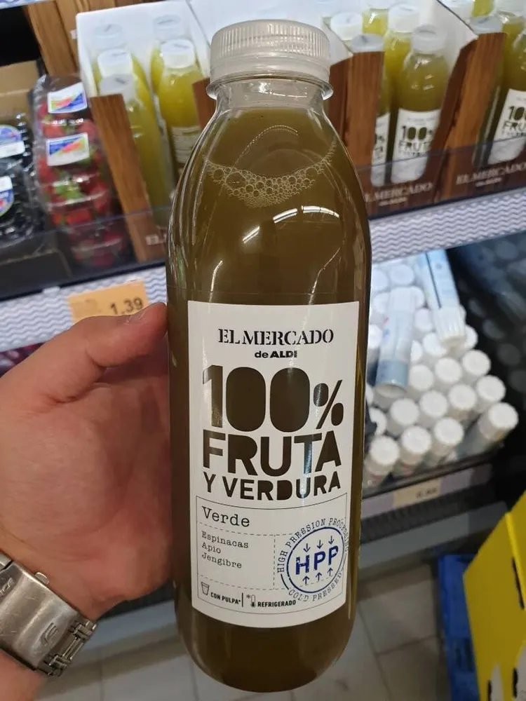 100% fruta y verdura