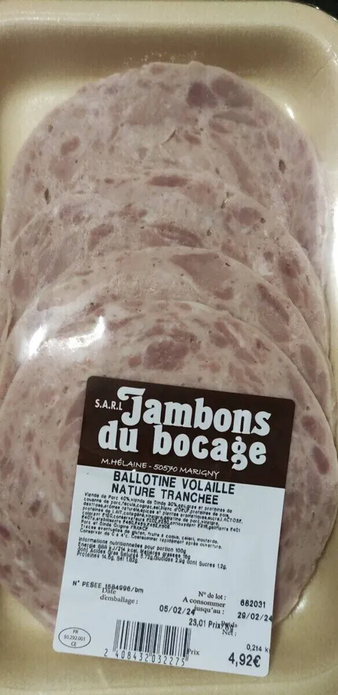 Ballotine volaille