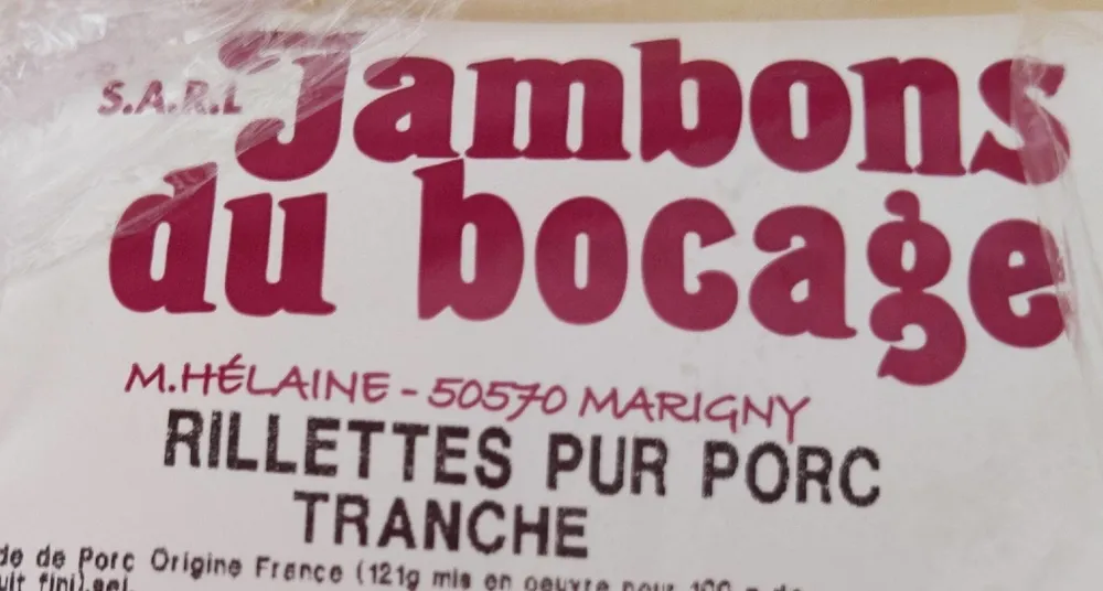 Jambons du Bocage