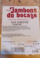 Paté forestier
