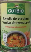 Raviolis de ricotta en salsa de tomate