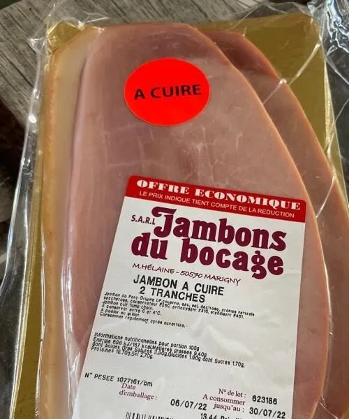 Jambon à cuire