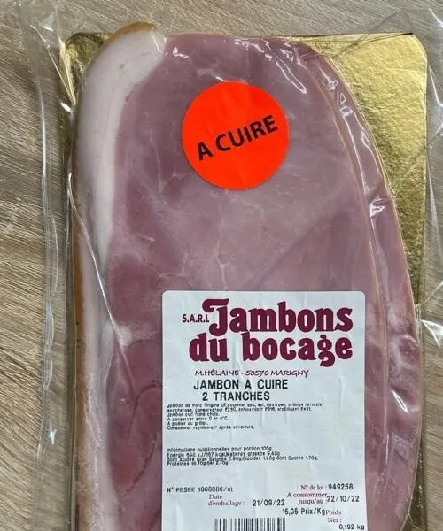 Jambon à cuire