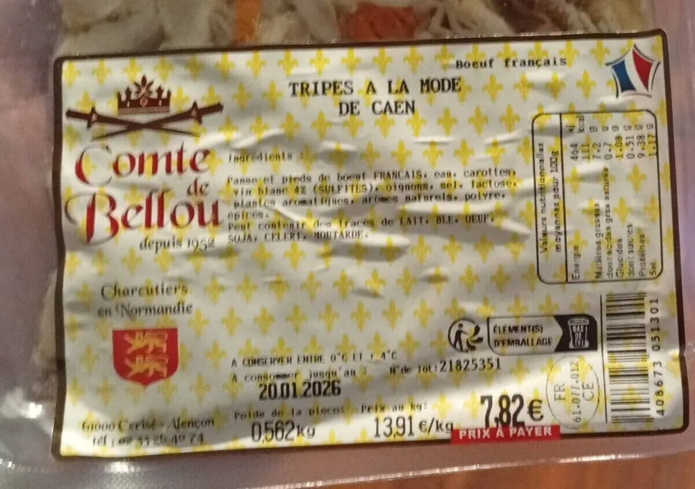 Tripes à la mode de Caen