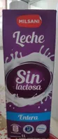 Leche entera Sin lactosa