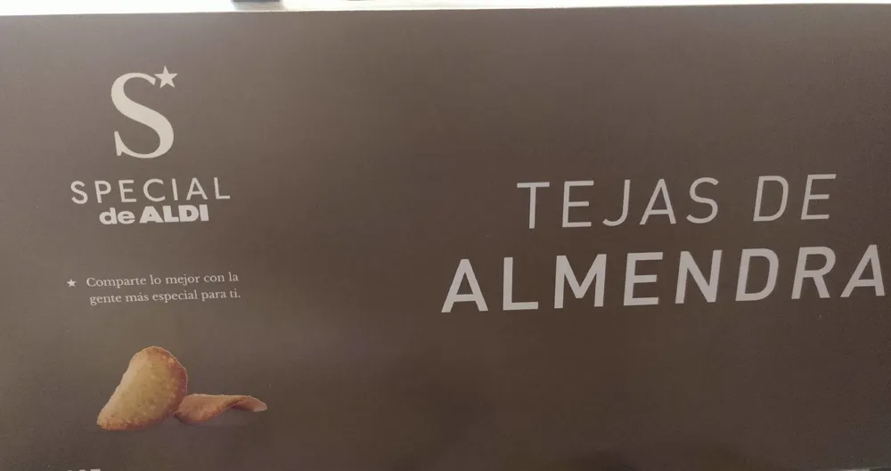 Tejas de almendra