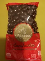 Cacahuetes con chocolate negro