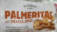 Palmeritas de hojaldre