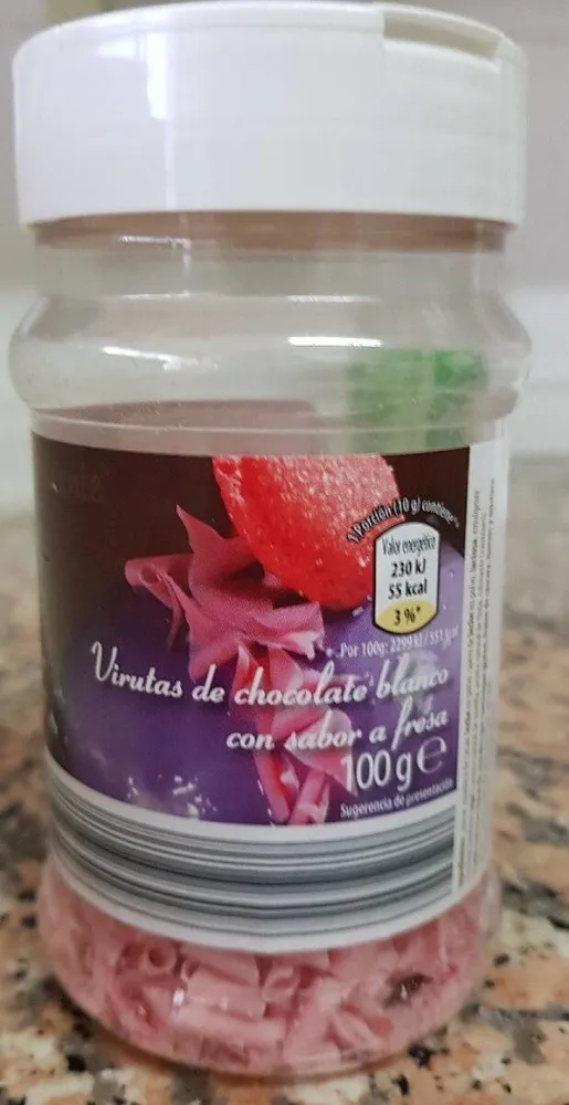 Virutas de chocolate blanco