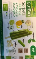 Sorbete de fruta y verdura ecológico
