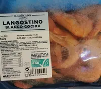 Langostino cocido