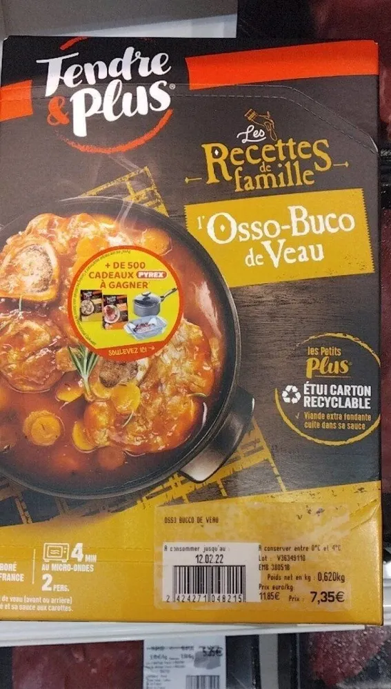 L osso buco de veau