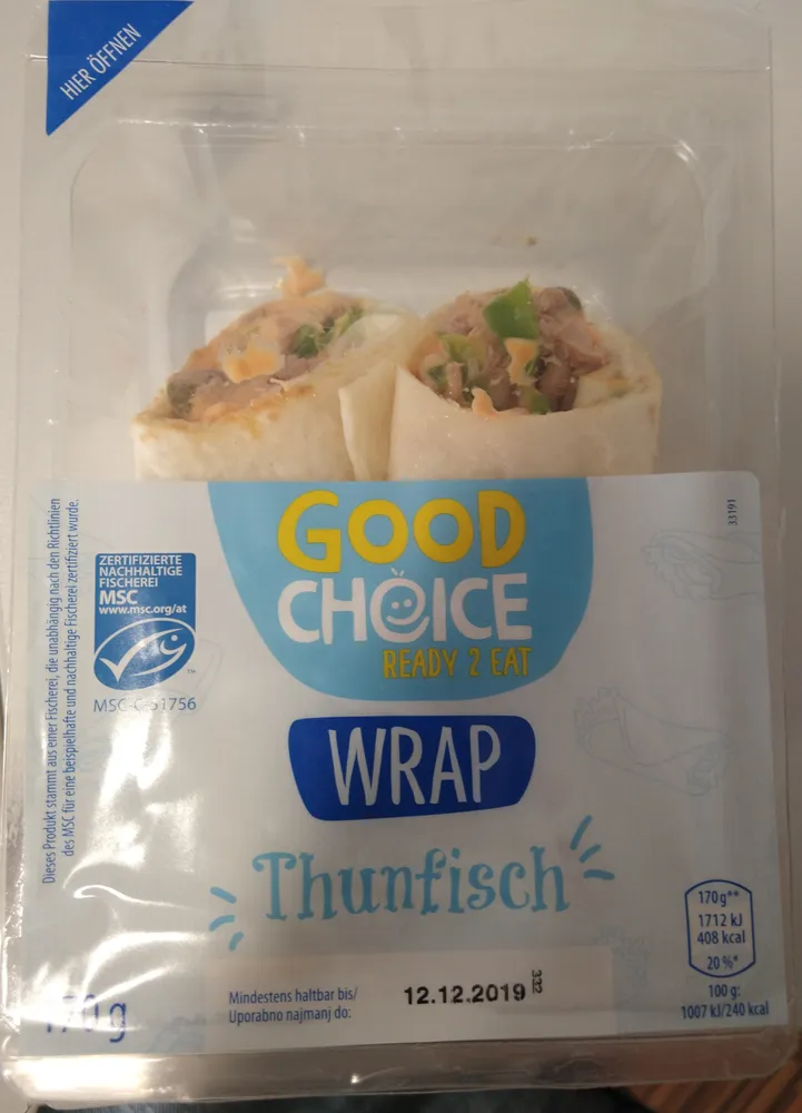 Wrap Thunfisch