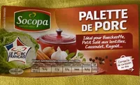 Palette de porc