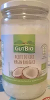 Aceite de coco virgen biológico