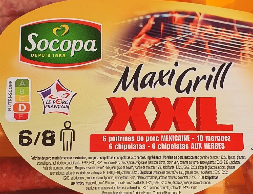 Maxi grill xxl