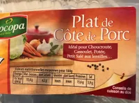 Plat de côte de porc