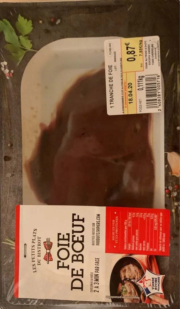 Foie de boeuf