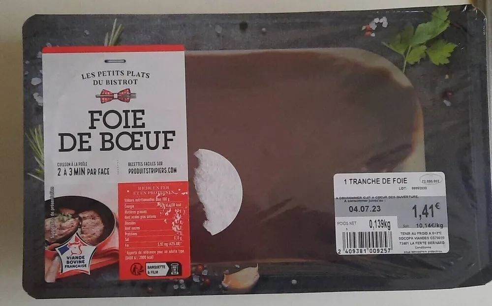 Foie de boeuf