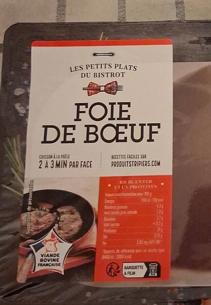 Foie de bœuf