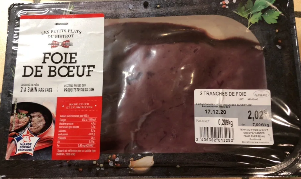 Foie de boeuf